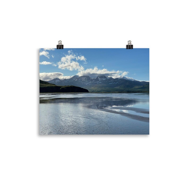Frozen Mountain Print