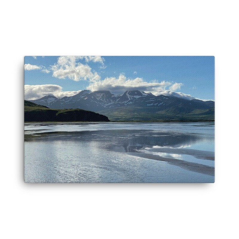 Frozen Mountain Canvas
