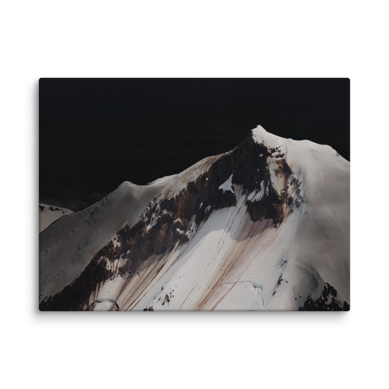 Mountain Nightscape Canvas