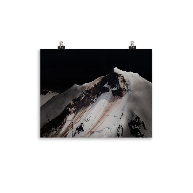 Mountain Nightscape Print