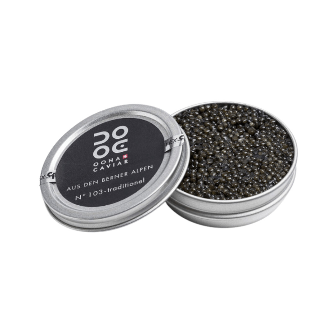 Oona Caviar N°103 – traditionnel (nur auf Vorbestellung), 50g