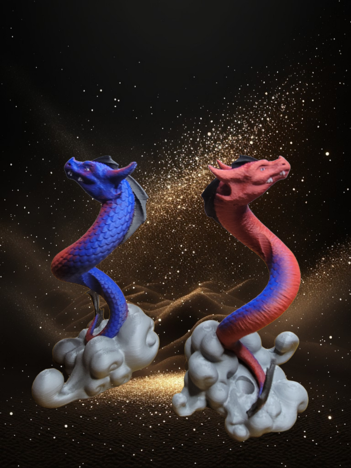 Scylla Dragon Pen Holder