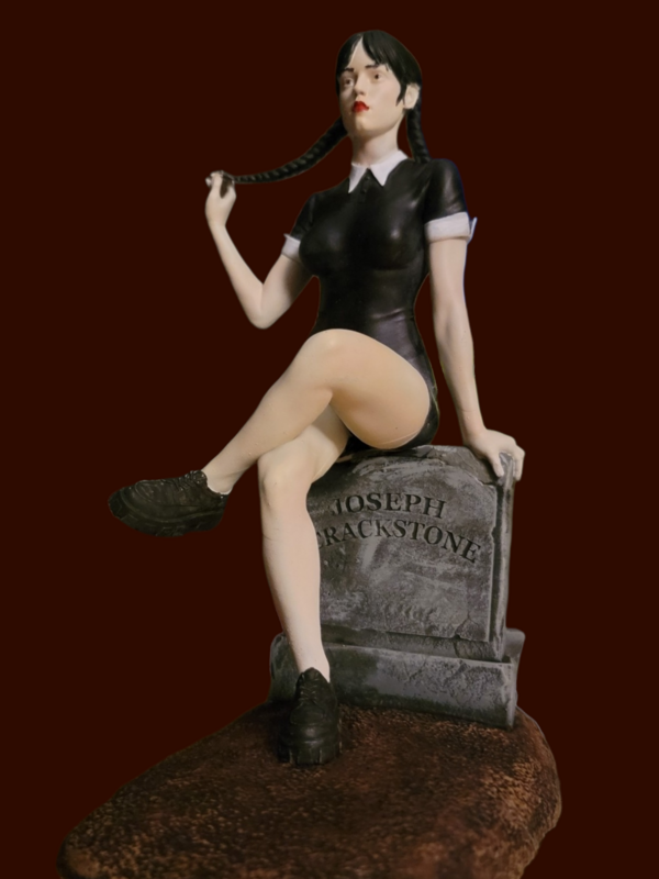 Wednesday Addams Statue
