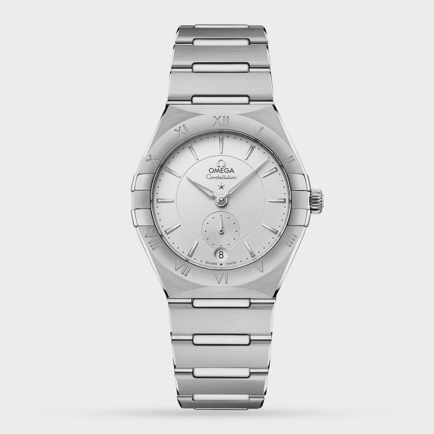 Constellation Small Seconds 34mm with Silver Dial in Stainless Steel