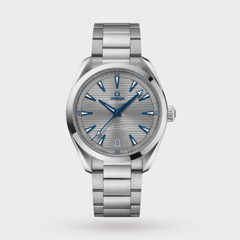 Aqua Terra 41mm with Grey Dial in Stainless Steel