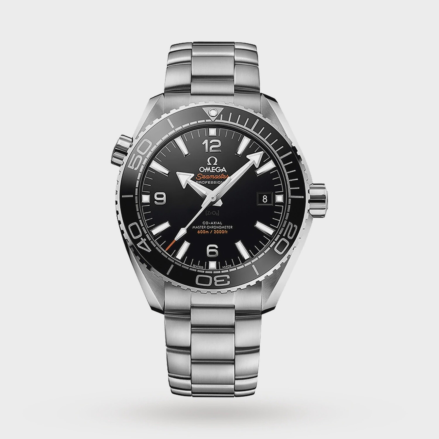 Seamaster Planet Ocean 600M 43.5mm with Black Dial in Stainless Steel