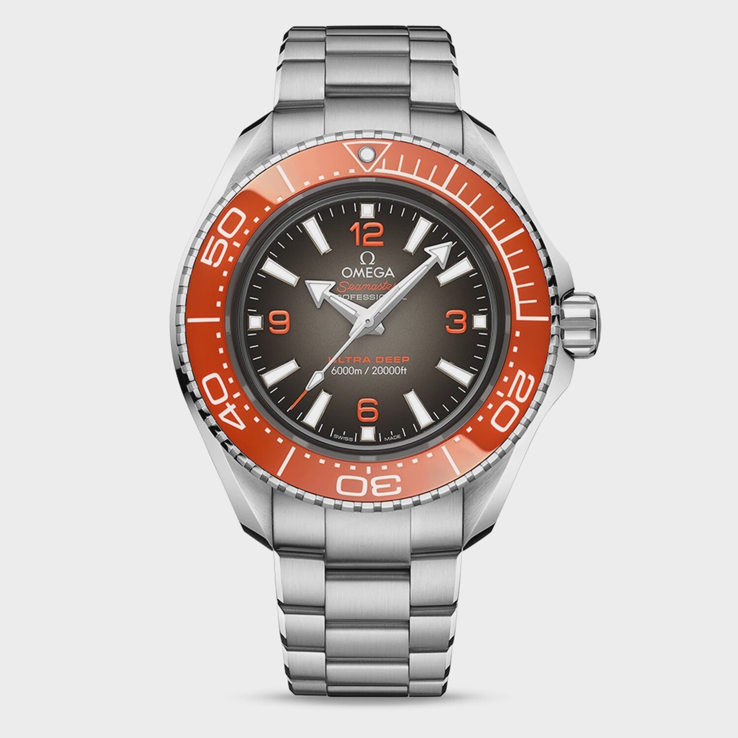 Seamaster Ultra Deep 6000M 45.5mm with Gradient Grey Dial in Stainless Steel