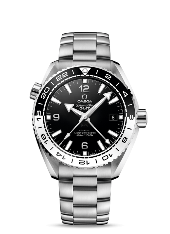 Seamaster Planet Ocean 600M GMT 43.5mm with Black Dial in Stainless Steel