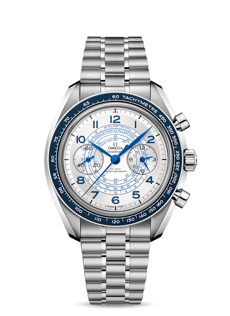 Speedmaster Chronoscope 43mm White Dial in Stainless Steel