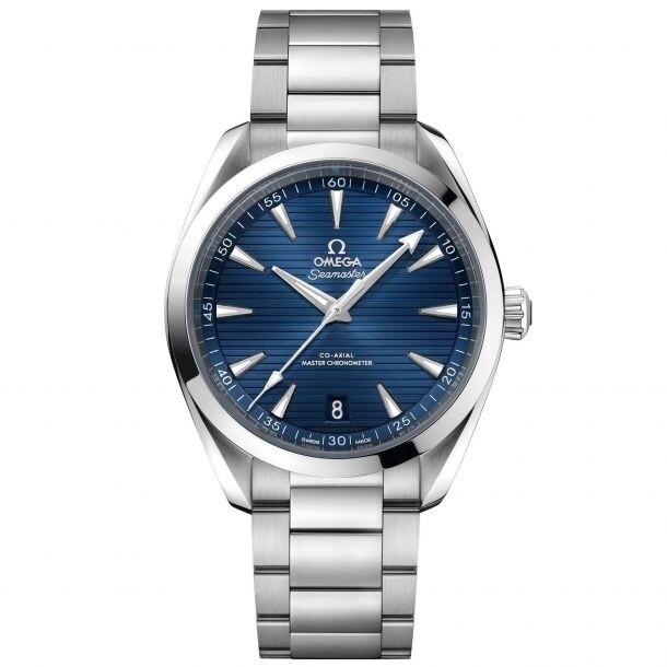 Aqua Terra 41mm with Blue Dial in Stainless Steel