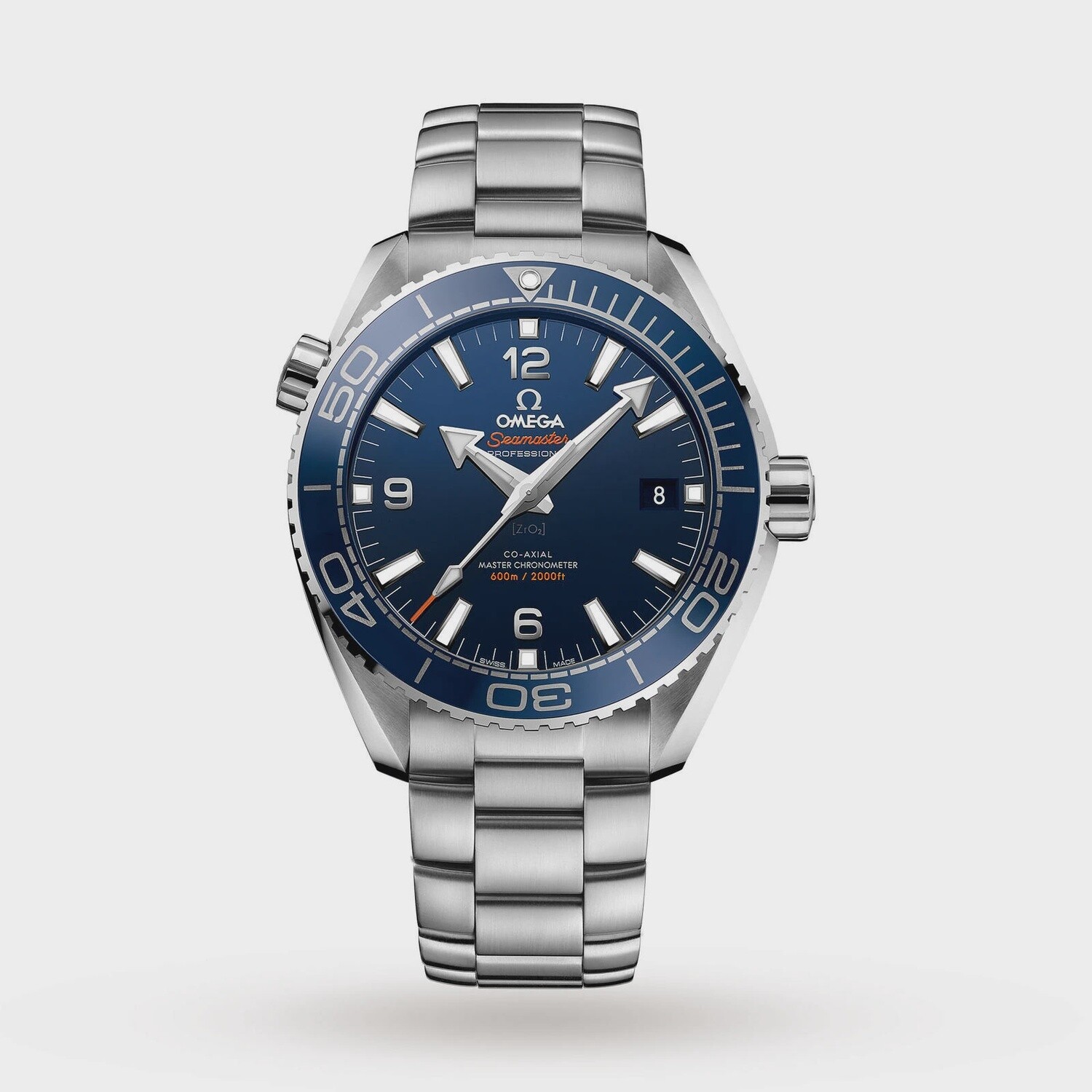 Seamaster Planet Ocean 600m 39.5mm with Blue Dial in Stainless Steel