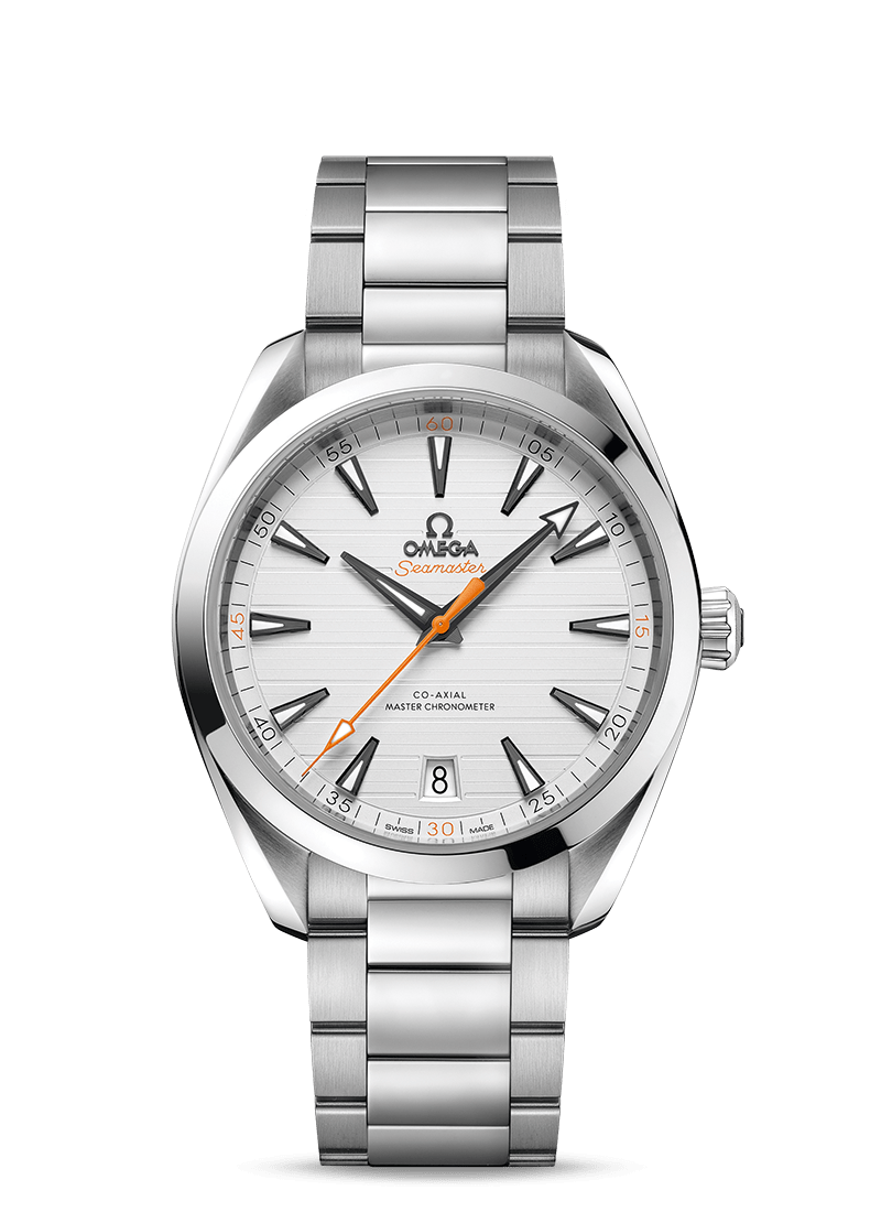 Aqua Terra 41mm with Silver Dial in Stainless Steel
