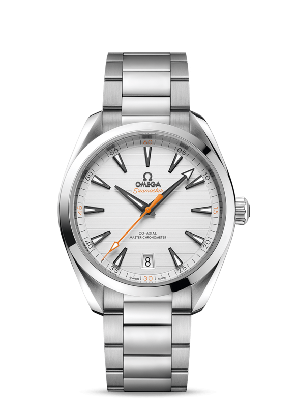 Aqua Terra 41mm with Silver Dial in Stainless Steel
