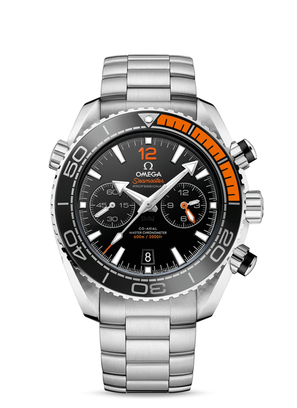 Seamaster Planet Ocean 600m 45.5mm Chronograph Black dial in Steel