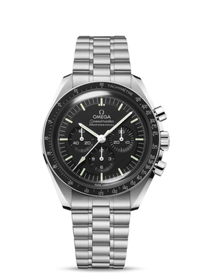 Speedmaster Moonwatch Professional 42mm Hesalite with Black Dial in Stainless steel