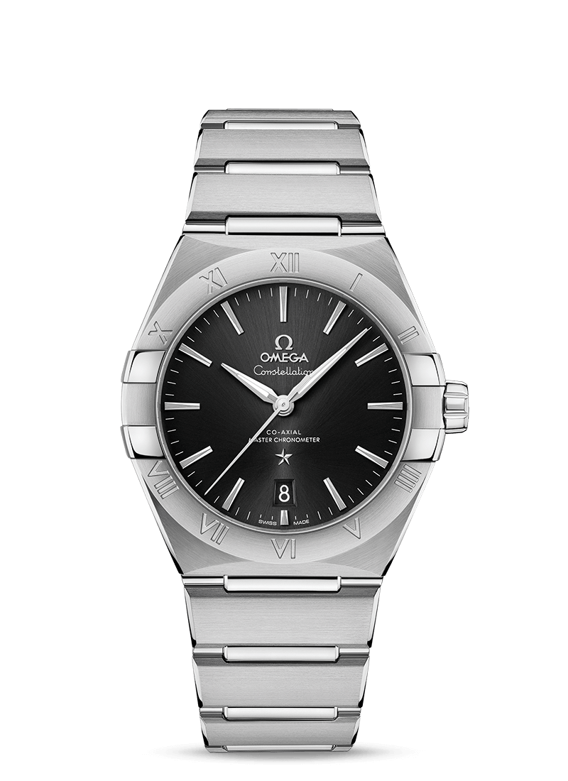 Constellation 39mm with Black Dial in Stainless Steel