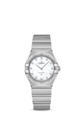 Constellation Quartz 28mm with Mother of Pearl Diamond Dial in Stainless Steel
