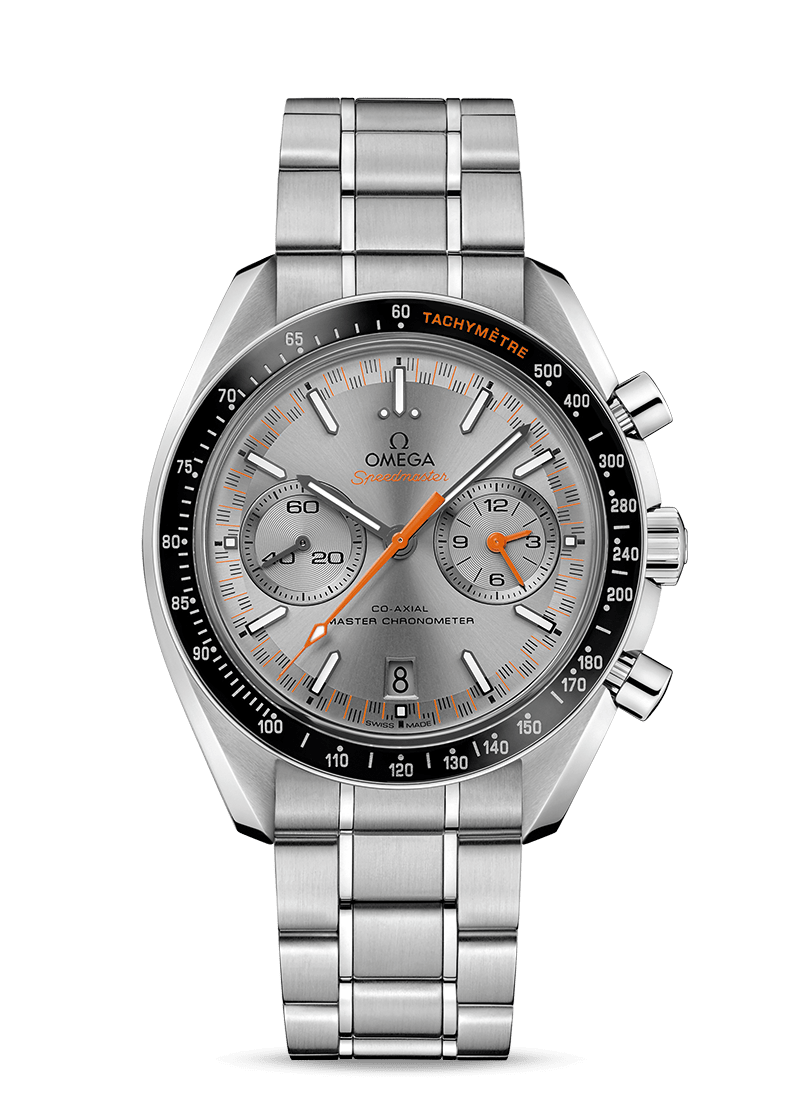 Speedmaster Racing 44mm with Gray Dial in Stainless Steel