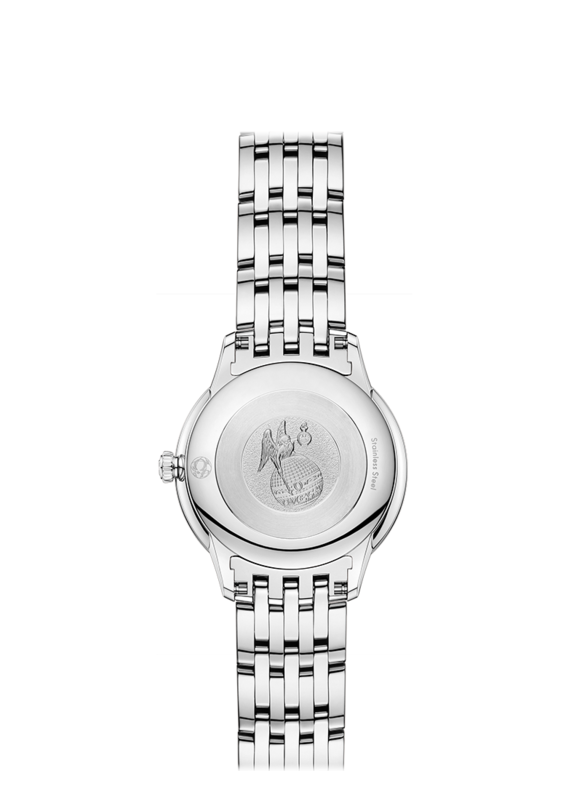 De Ville Prestige 27.5mm with Mother of Pearl Dial in Stainless Steel