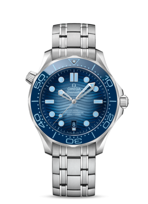 Seamaster Diver 300m 42mm With Summer Blue Dial in Stainless Steel