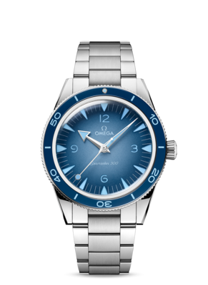 Seamaster 300 41mm With Summer Blue Dial in Stainless Steel
