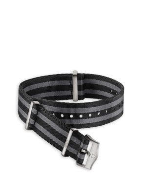Polyamide 5-Stripe Black &amp; Grey Strap 007 Edition