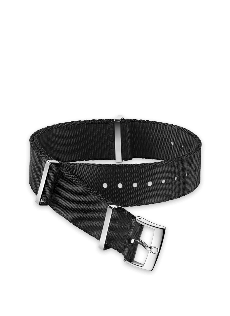 Polyamide Black Nato  Strap