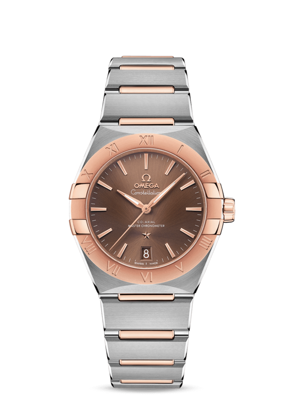 Constellation 36mm with Chocolate Dial in Stainless Steel and Rose Gold
