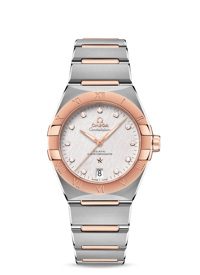 Constellation 36mm with Rhodium Silk Dial in Stainless Steel and Rose Gold