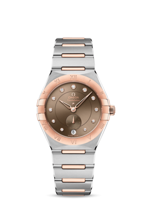 Constellation 34mm with Chocolate Dial in Stainless Steel and Rose Gold