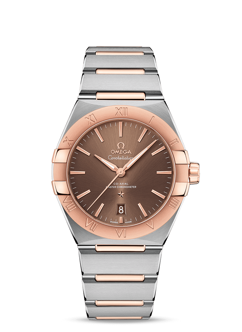 Constellation 39mm with Chocolate Dial in Stainless Steel and Rose Gold