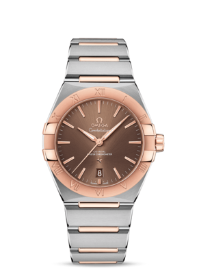 Constellation 39mm with Chocolate Dial in Stainless Steel and Rose Gold