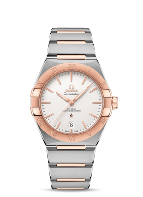Constellation 39mm with White Dial in Stainless Steel and Rose Gold