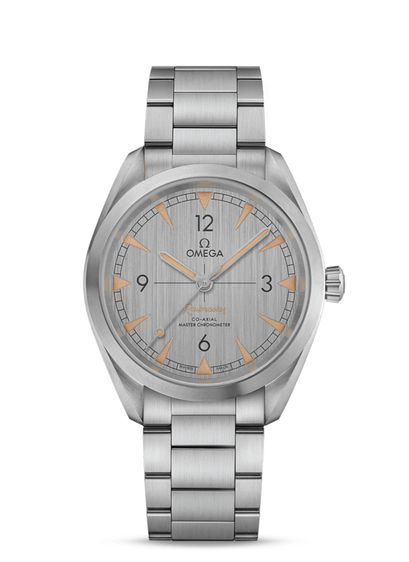 Railmaster 40mm with Grey Dial in Stainless Steel