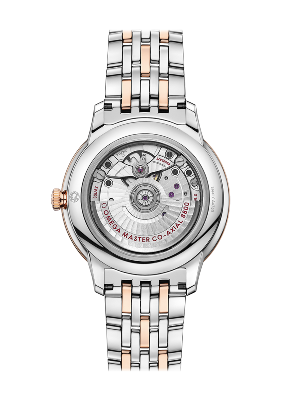 De Ville Prestige 40mm with Grey Dial in Stainless Steel and Rose Gold