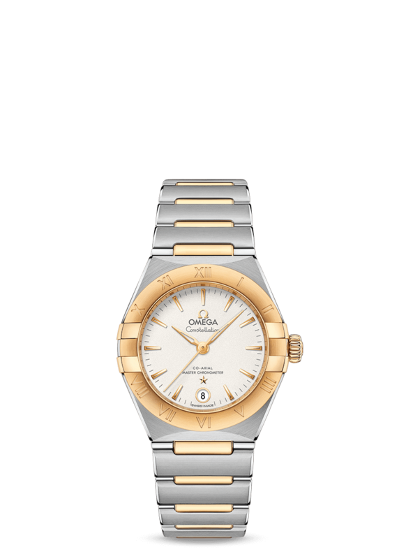 Constellation 29mm with White Dial in Stainless Steel and Yellow Gold