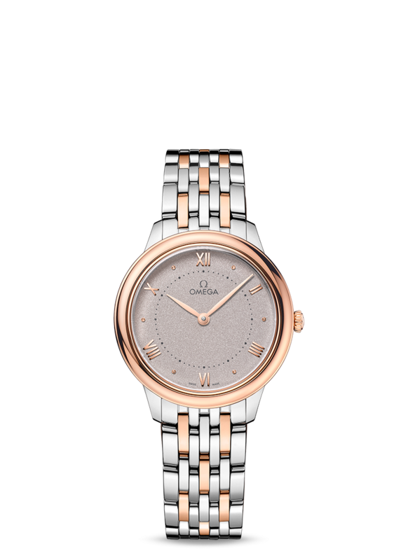 De Ville Prestige 30mm with Sand Dial in Stainless Steel