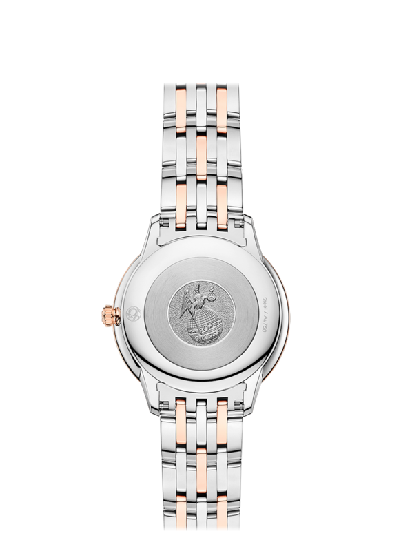 De Ville Prestige 30mm with Sand Dial in Stainless Steel