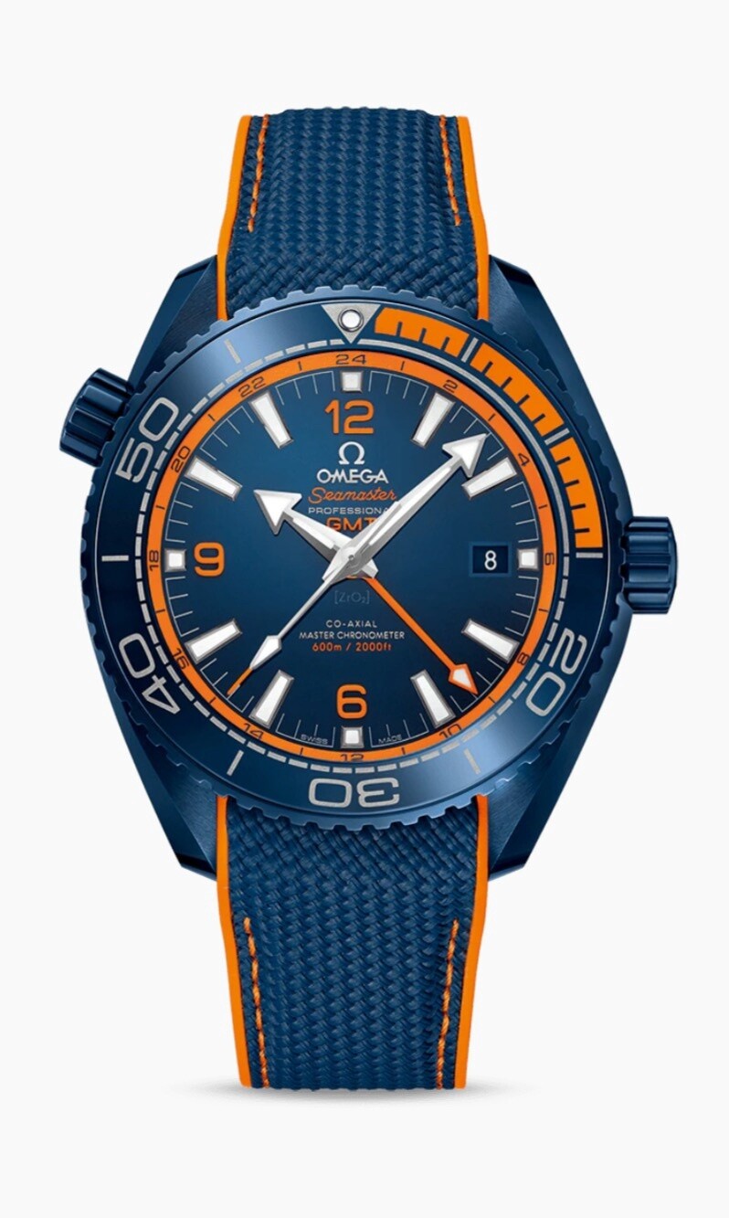 Seamaster Planet Ocean GMT 600M with Blue Dial in Blue Ceramic 45mm