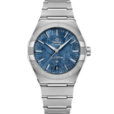 Constellation 41mm with Blue Meteorite Dial in Stainless Steel