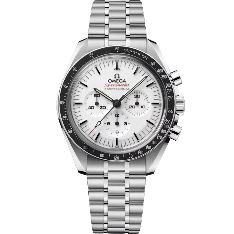 Speedmaster Moonwatch Professional 42mm Sapphire with White Dial in Stainless Steel