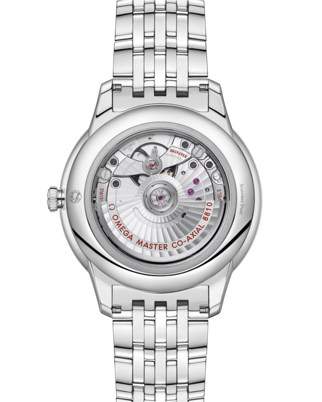 De Ville Prestige 41mm With Salmon Dial In Stainless Steel