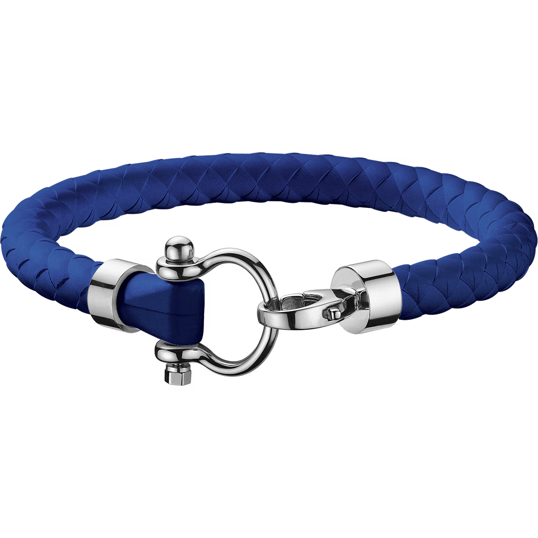 Aqua Sailing Rubber Bracelet (Large) in Electric blue