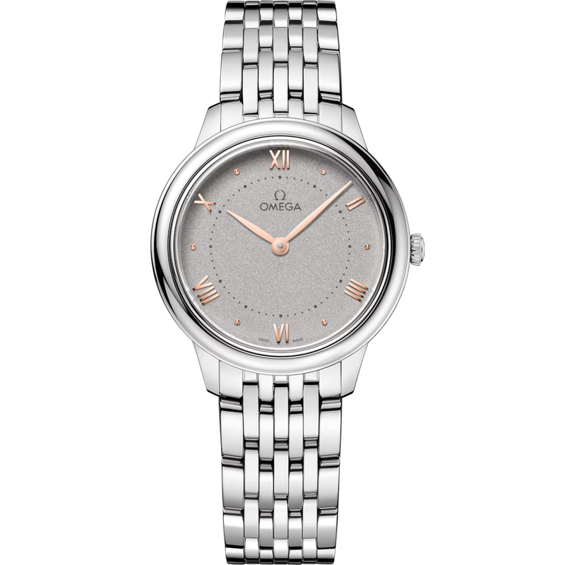 De Ville Prestige 30mm with Rhodium Grey Dial in Stainless Steel
