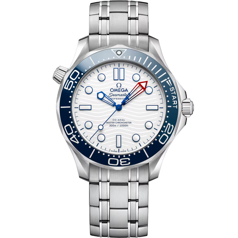 Seamaster Diver 300 Americas Cup with White dial In Stainless Steel