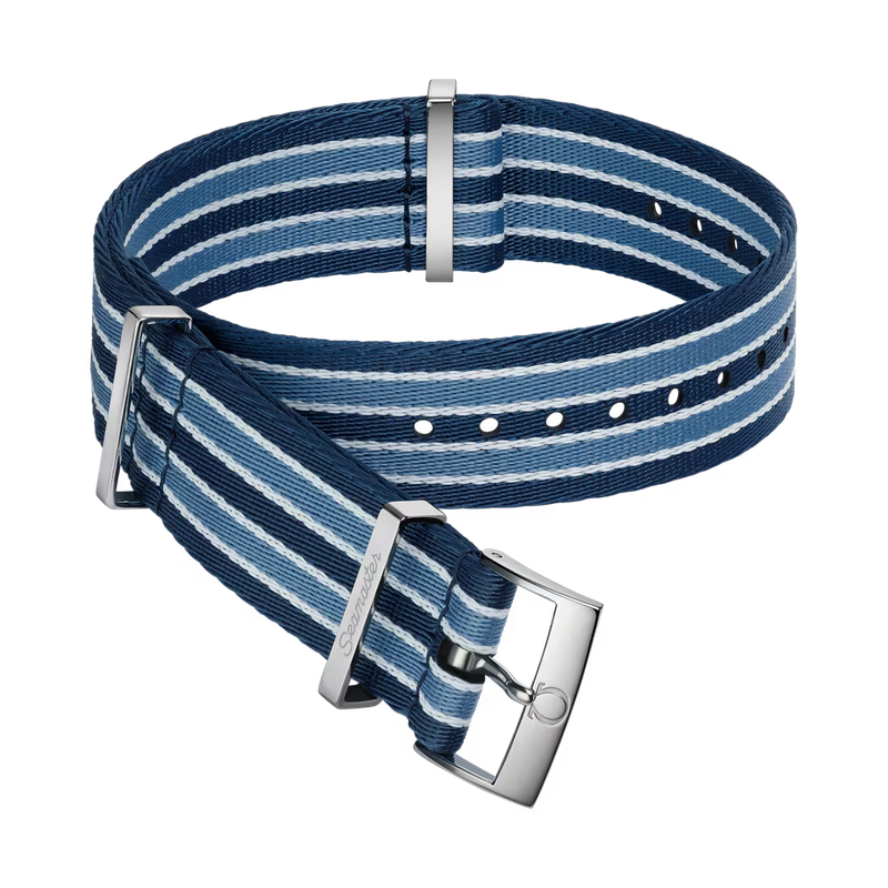 Nato Strap 20mm Polyamide Summer Blue