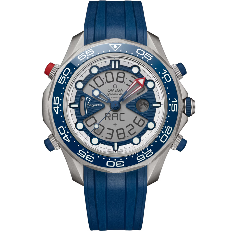 Seamaster Regatta (Americas Cup) 47mm In Titanium on Rubber Strap