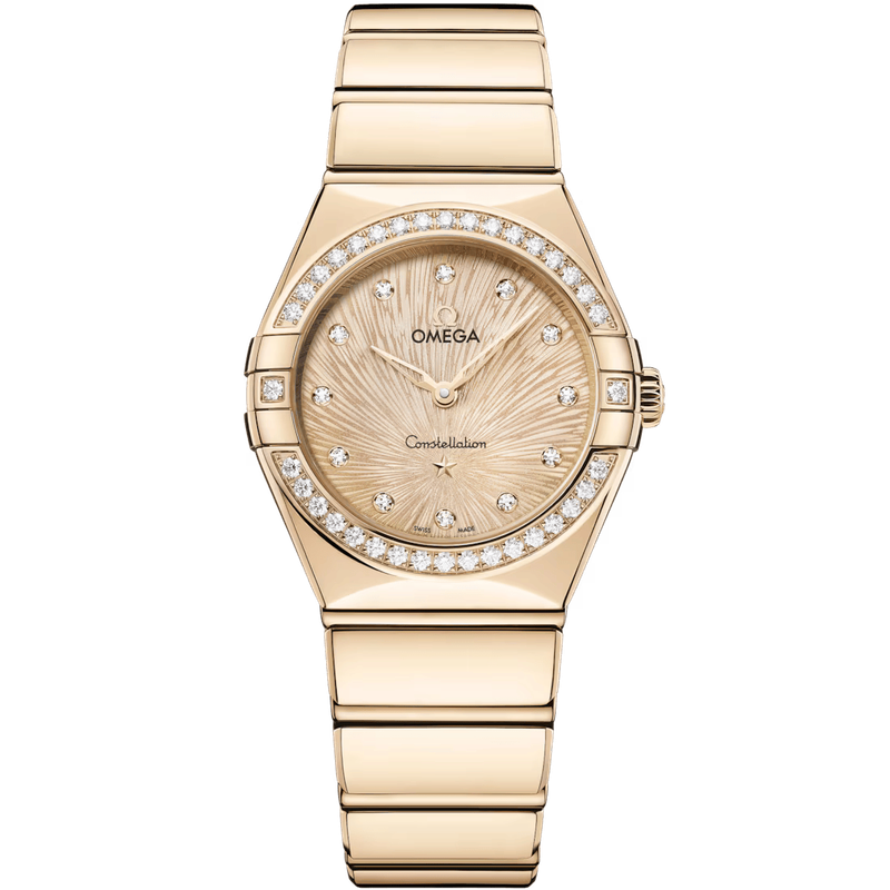 Constellation 28mm with Yellow Gold Supernova Diamond Dial and Diamond Bezel in Yellow Gold