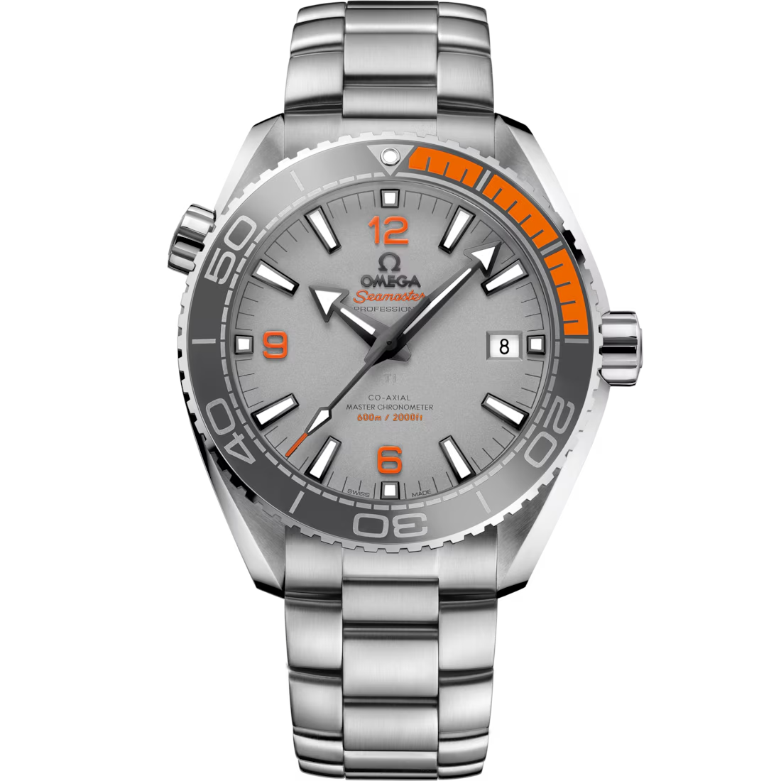 Planet Ocean 600M 43.5mm with Grey Dial in Titanium