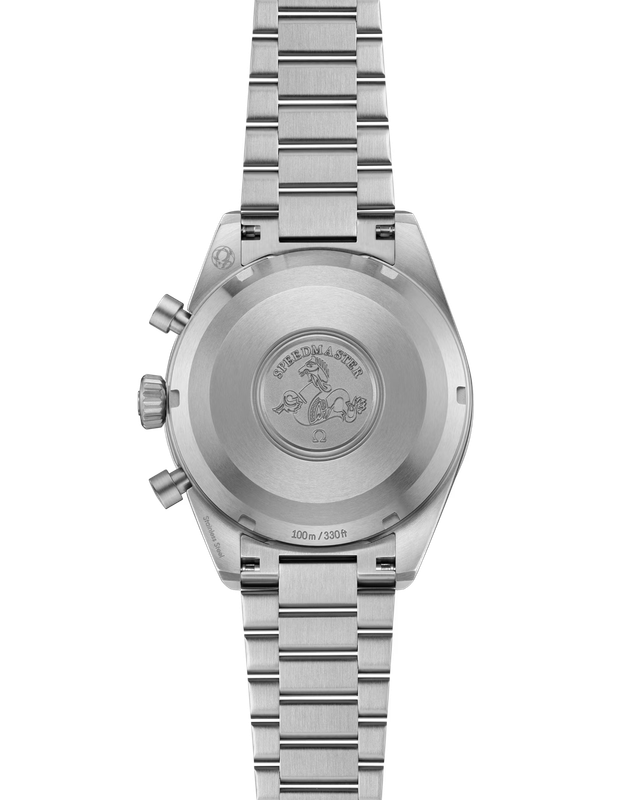 Speedmaster Pilot 40.8mm with Multicolor Black Dial in Brushed Stainless Steel